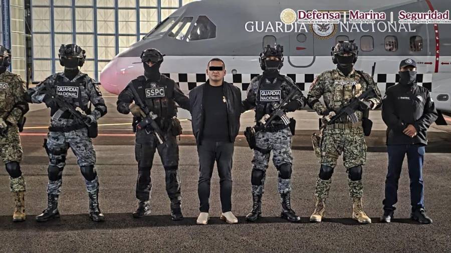 Iván “N”, alias “El Tanque”, fue detenido en Zapopan durante un operativo conjunto de fuerzas federales