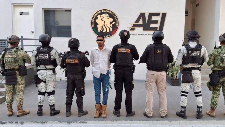 En el operativo participaron Fuerza Civil, Guardia Nacional y la Agencia Estatal de Investigaciones.