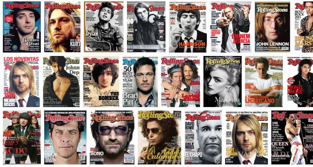 $!Ponen en venta la revista 'Rolling Stone'