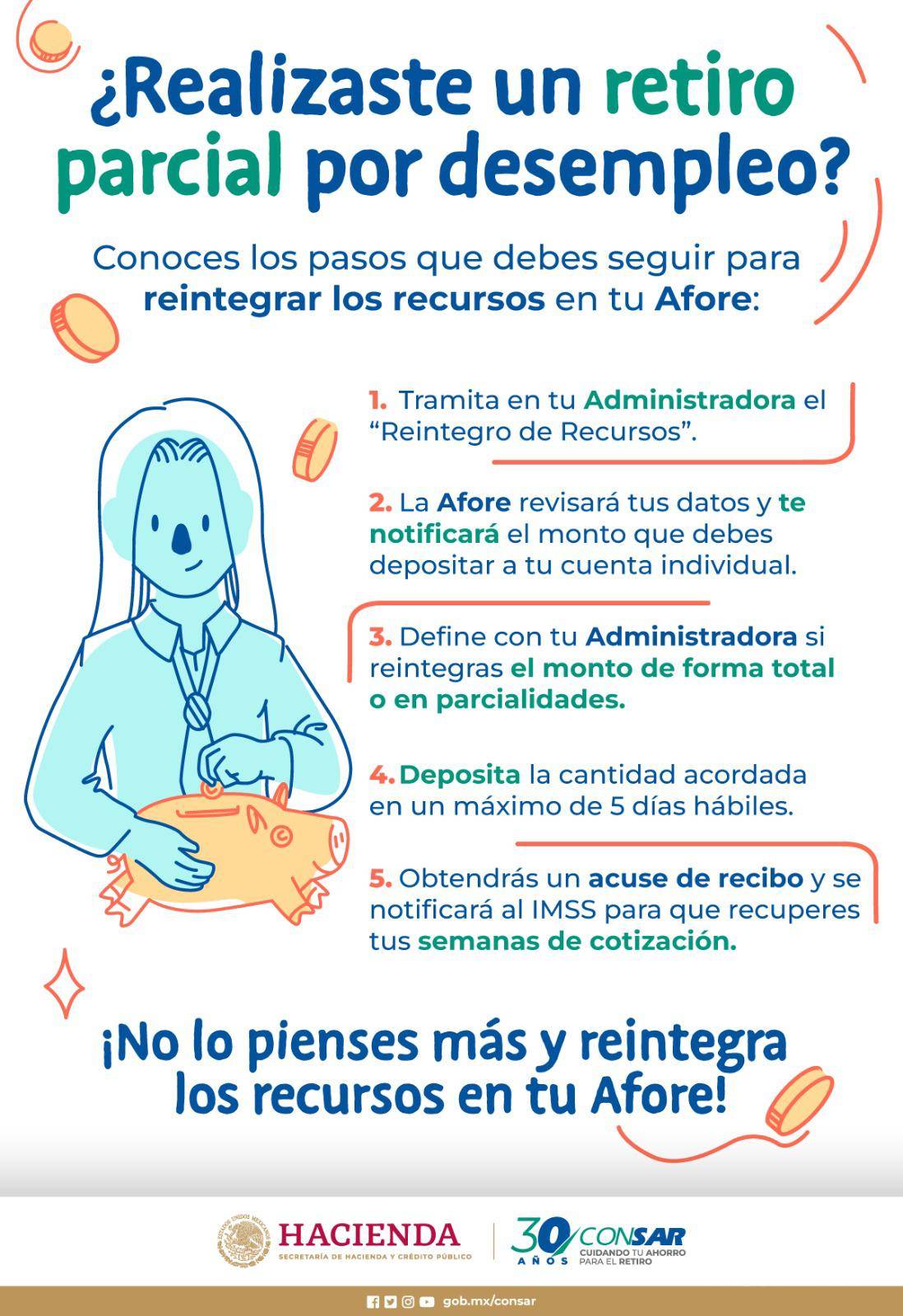 $!Pasos de Trámite de reintegrar los recursos en tu Afore