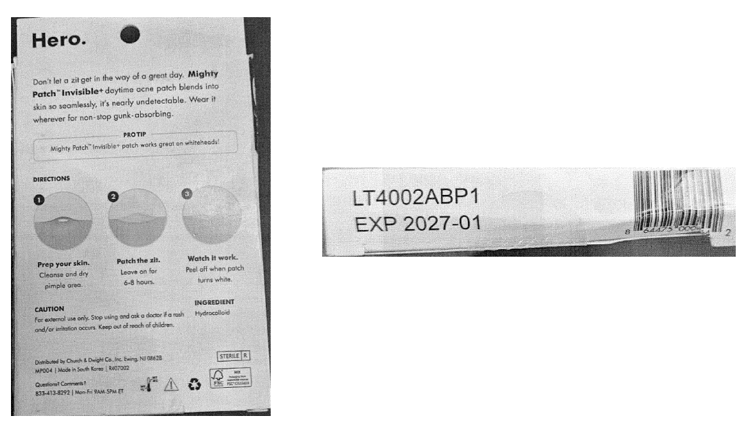 $!Cofepris emite alerta sanitaria por venta ilegal de parches para acné Hero MIGHTY PATCH Invisible+