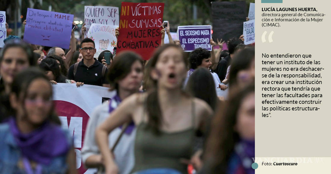 $!Gobierno Federal minimiza la agenda de la mujer: activistas