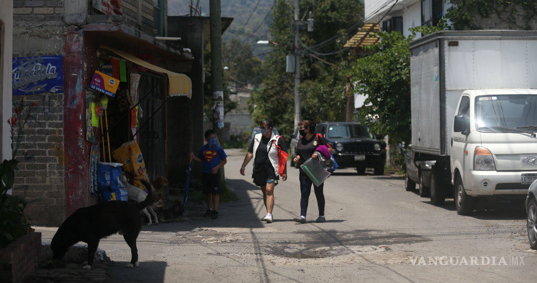 $!San José Zacatepec, el barrio con la mayor tasa de contagios en la CDMX en donde 'no creen' en el COVID-19