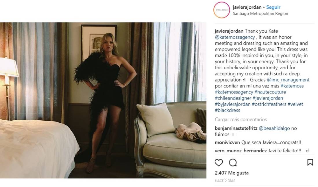 $!Kate Moss inaugura exposición en Chile junto a Daniela Vega