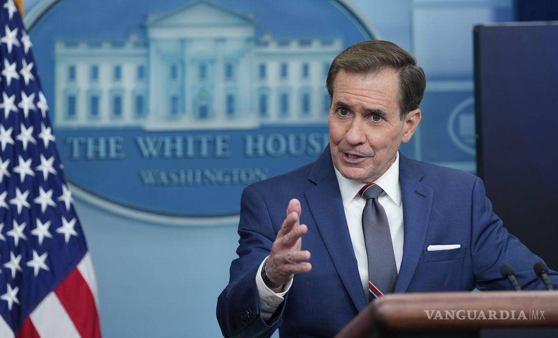 $!John Kirby, portavoz del Consejo de Seguridad Nacional de la Casa Blanca.