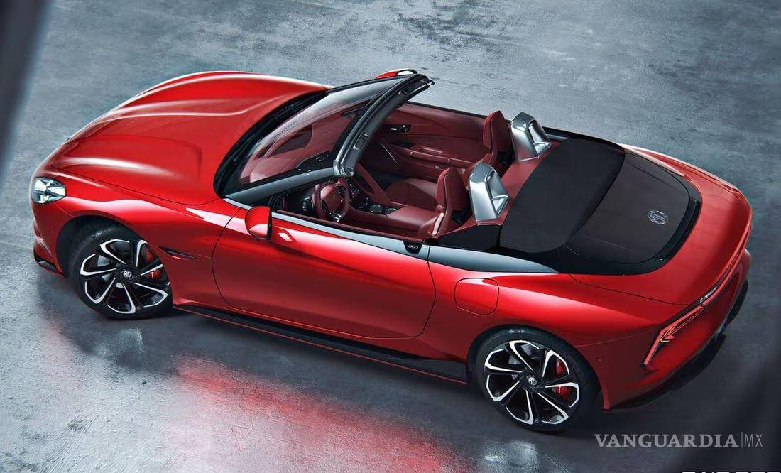 $!MG presenta un atractivo convertible eléctrico de alto desempeño, el Cyberster
