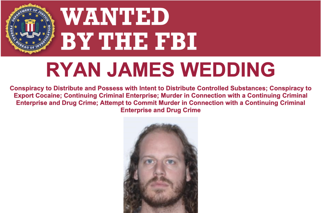 $!Autoridades de México y Estados Unidos confirmaron que Ryan Wedding se entregó voluntariamente en la Embajada de EU en México, tras permanecer prófugo por acusaciones de narcotráfico y homicidio.