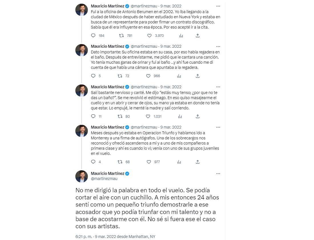 $!Toño Berumen debe comparecer por presunto abuso contra Mauricio Martínez