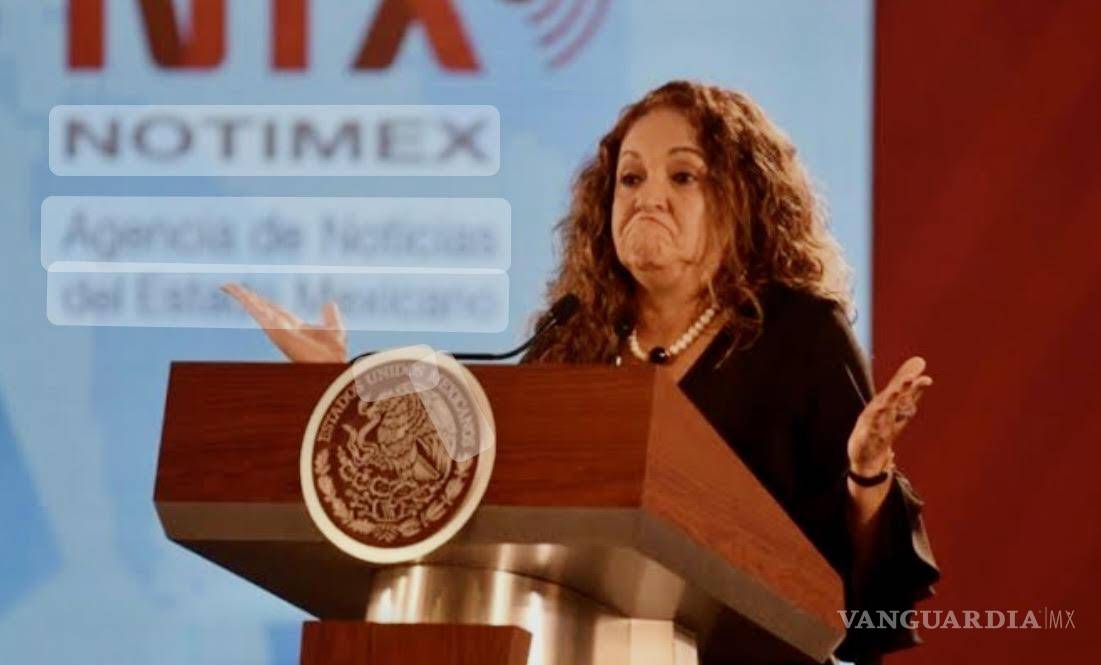 $!Sanjuana Martínez, directora de Notimex.