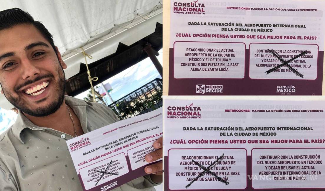 $!Sistema te permite votar varias veces en la consulta del NAIM, reconoce Morena en Coahuila