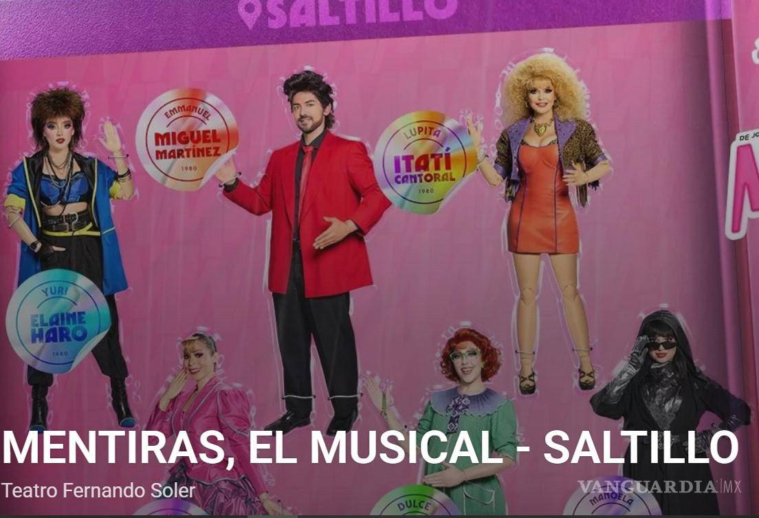 $!¡A cantar los hits de los 80! Llegará Itatí Cantoral a Saltillo con ‘Mentiras, El Musical’