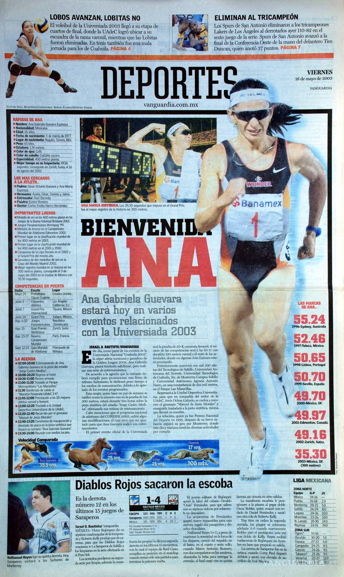 $!En Coahuila #TodosSomosAnaGuevara