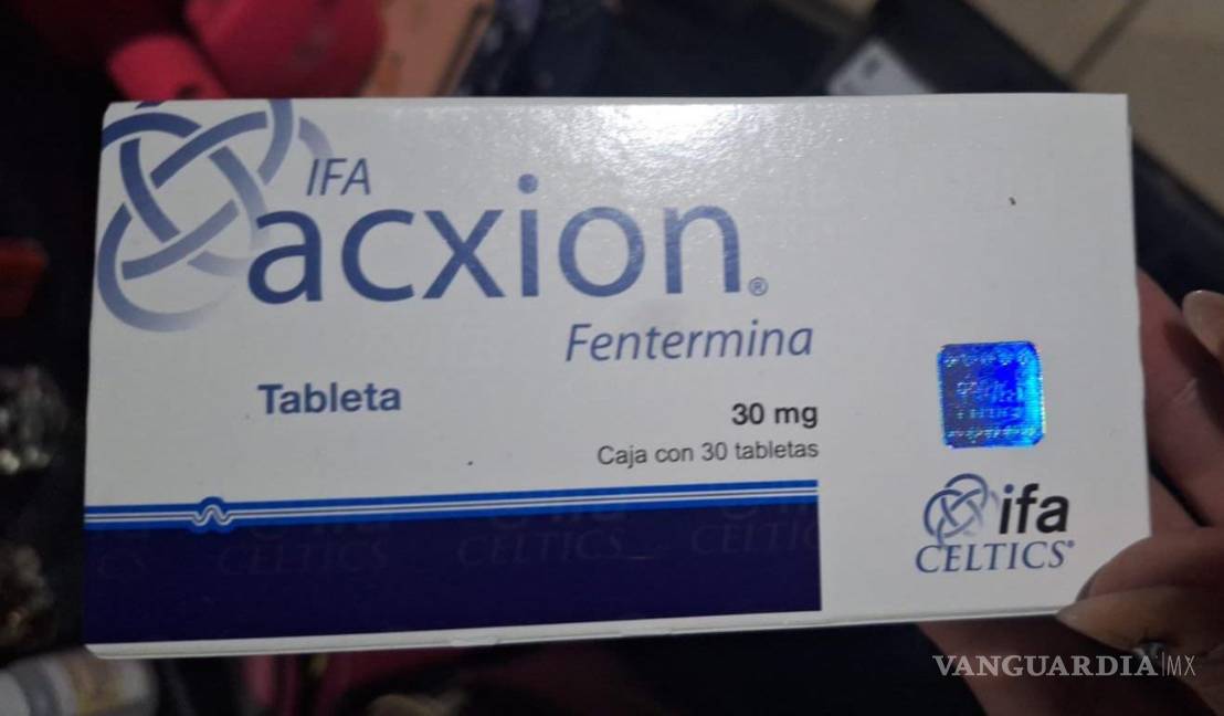$!El fármaco Fentermina es uno de los más asequibles de su tipo, al tener un costo que ronda los 300 pesos.