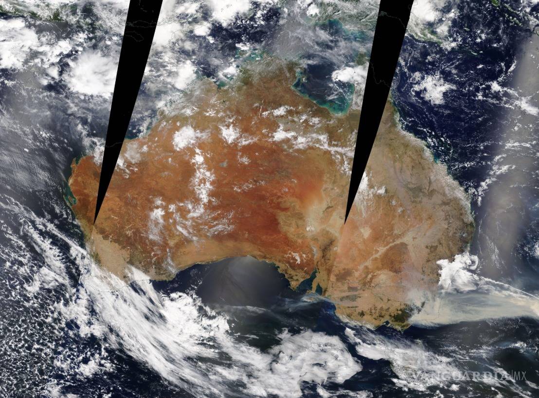 $!Terribles incendios que devastaron Australia son observados desde el espacio