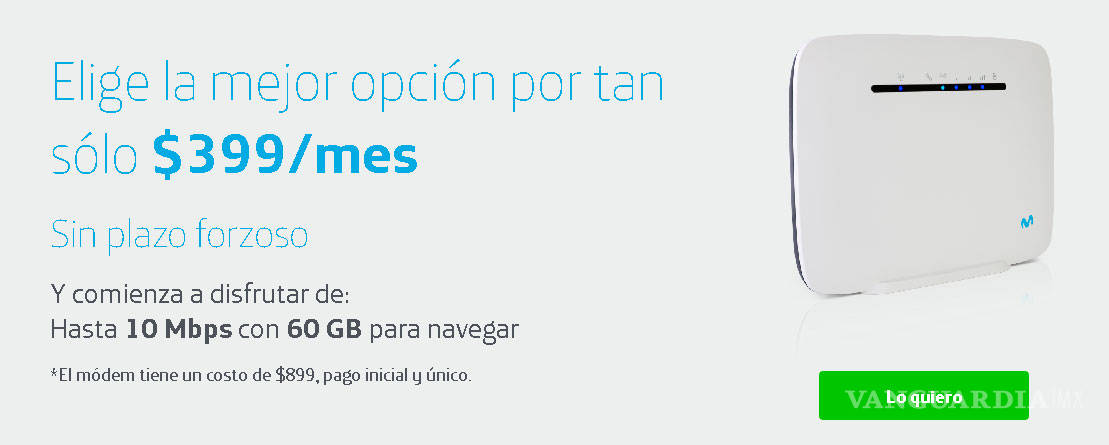 $!Telefónica Movistar ya ofrece internet doméstico en México, ¿que tiene de bueno?