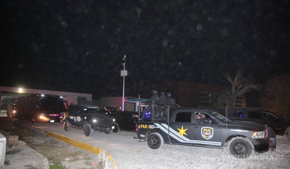 Trasladan a 100 reos al Cereso de Monclova; continúa despresurizan penales de Coahuila