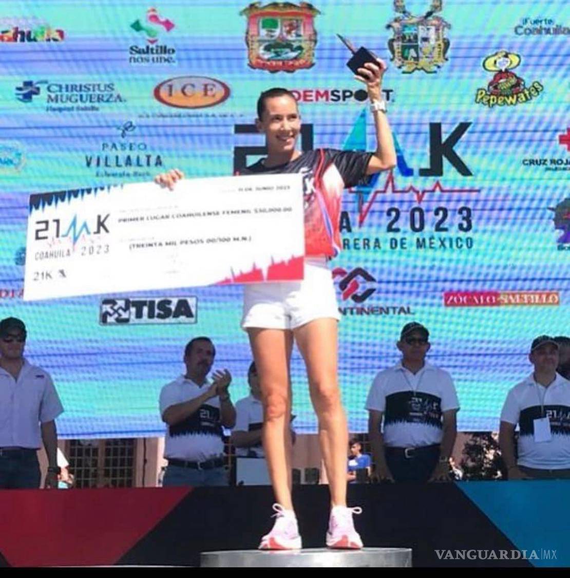 $!Con estrategia, preparación y motivación emocional, Argentina Valdepeñas se perfila como una de las protagonistas del 21K Coahuila 2025.