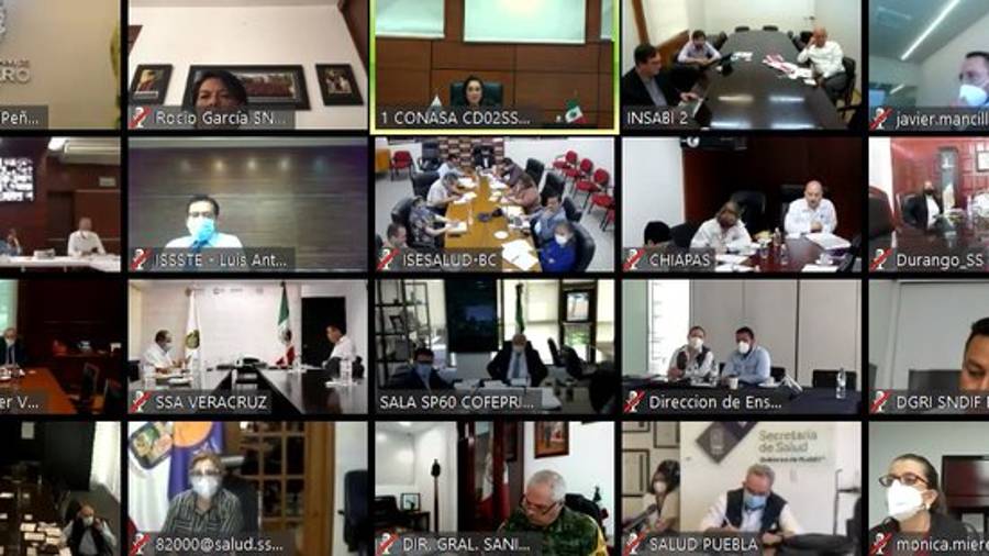 Paga Salud 50 mil pesos en servicio de café y comida para junta online