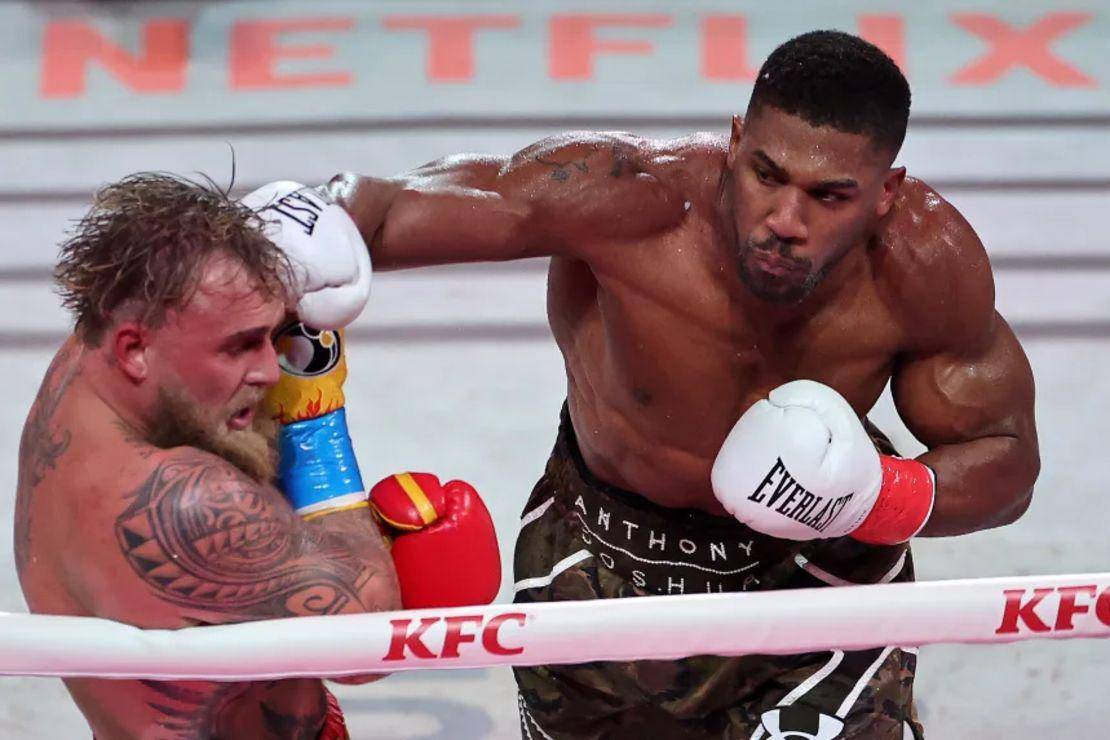 Anthony Joshua perderá más de 40 MDD pese a vencer a Jake Paul, ¿qué pasó?