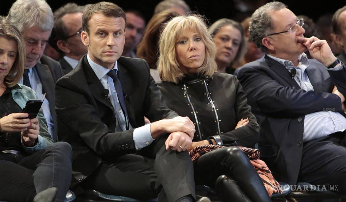 $!Brigitte Macron, la esposa 25 años mayor del presidente de Francia