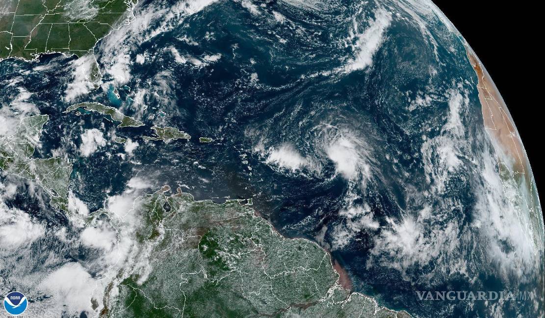 $!Imagen satelital del huracán Fiona.