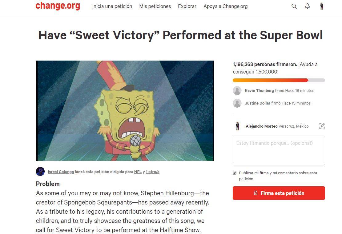 $!¡Paren las prensas! Bob Esponja hará su espectáculo de Medio Tiempo en el Super Bowl LIII