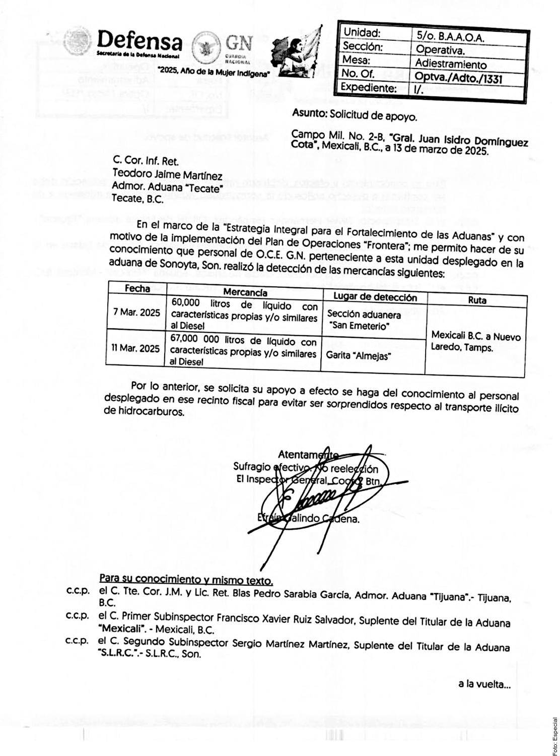 $!Indaga SAT ‘huachicol fiscal’ en aduanas fronterizas