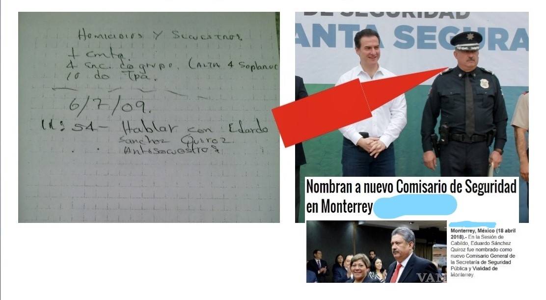 $!Narco nómina incluye a Adrián de la Garza y colaboradores suyos en 2009