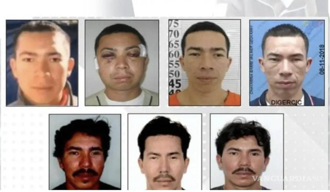 $!Fotografía facilitada por la Policía Nacional de Ecuador, de los cambios de imagen de Wilmer Chavarría ('Pipo'), el máximo líder de Los Lobos.