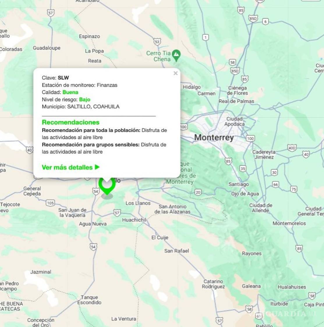 $!Monitoreo del aire en Saltillo.