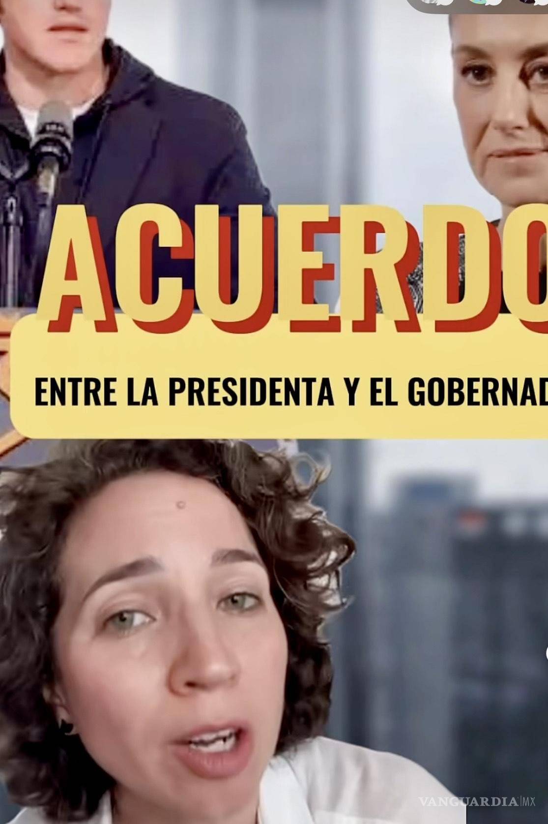 $!Ahora, Ximena “renace” como activista y feroz crítica del tal Samuel. Pos no lo defendías cuando cobrabas como burócrata del gobierno estatal?