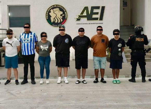 Capturan a grupo criminal sobre la autopista Monterrey-Saltillo