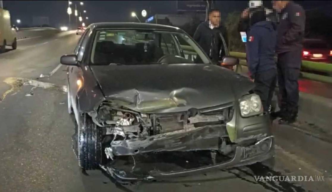 $!A pesar del aparatoso accidente, no se reportaron personas lesionadas.