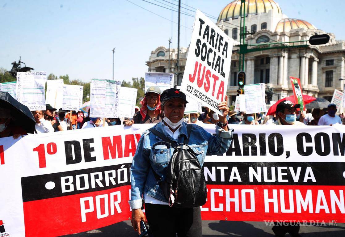$!Vuelven las marchas en el Día del Trabajo; mejores salarios y condiciones laborales, demandan en los estados