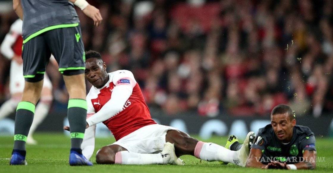 $!Revive la espeluznante lesión del delantero del Arsenal, Danny Welbeck