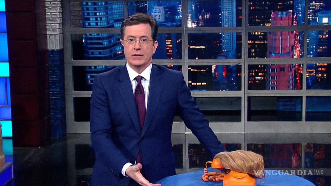 Stephen Colbert critica a Trump por “ataque” a activista abolicionista