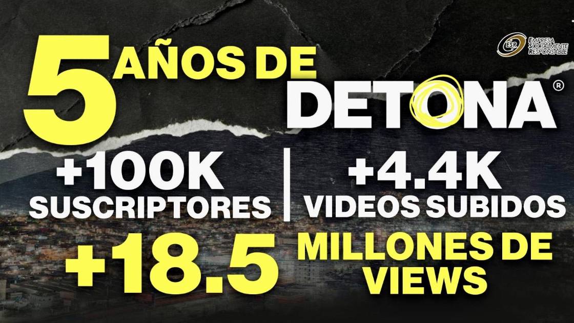 Detona celebra su quinto aniversario