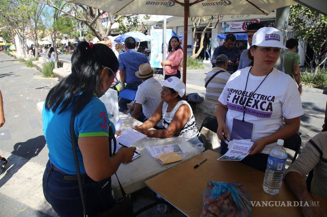 $!Gana el sí en consulta de termoeléctrica, sin la participación de los más afectados