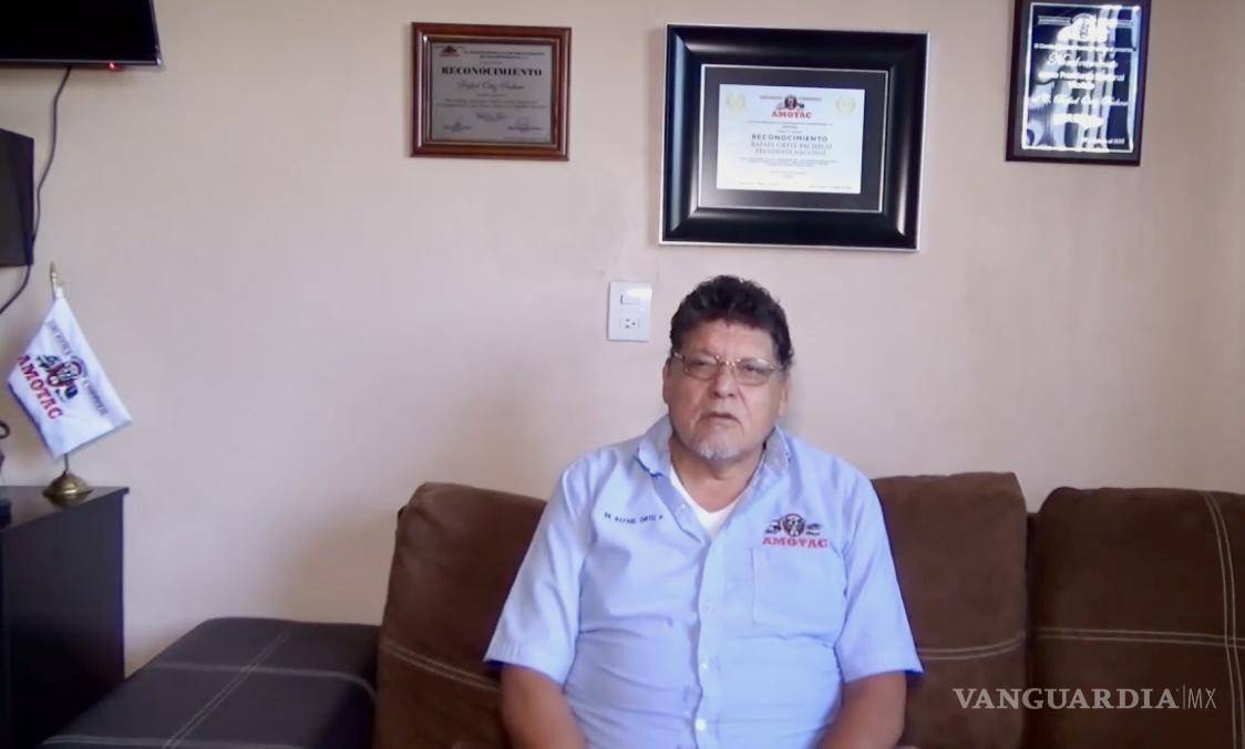 $!Rafael Ortiz Pacheco, apodado “El Búfalo”, presidente nacional de AMOTAC, tiene al 31 de enero pasado, dos órdenes de aprehensión.