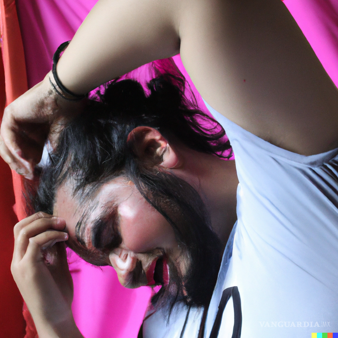 $!Imagen generada por la inteligencia artificial Dall-E al pedirle una creación sobre el machismo y el arte.