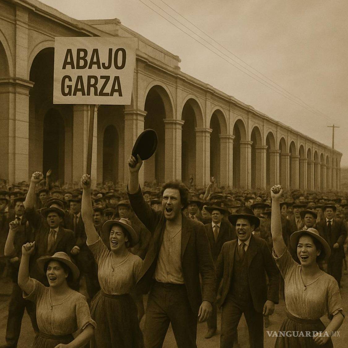 $!Tras la renuncia de Garza Galán se dieron manifestaciones populares de júbilo.