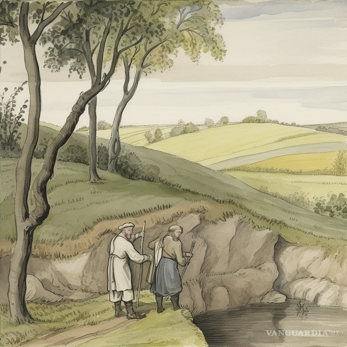 $!Representación sobre el tema del agua en el siglo XV.