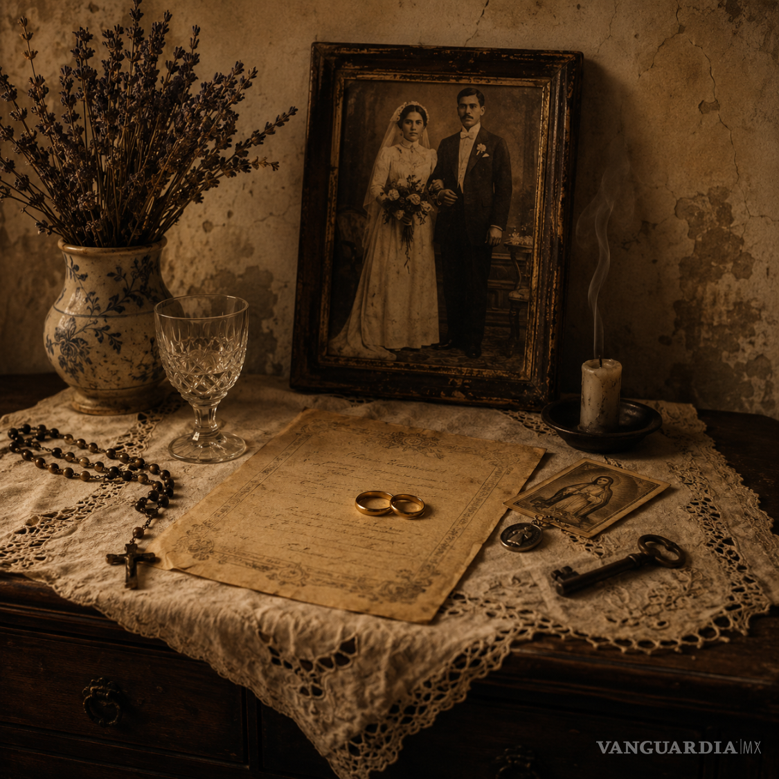 $!Antes de convertirse en ideal romántico, el matrimonio sirvió para ordenar patrimonios, alianzas, apellidos y obligaciones entre familias.