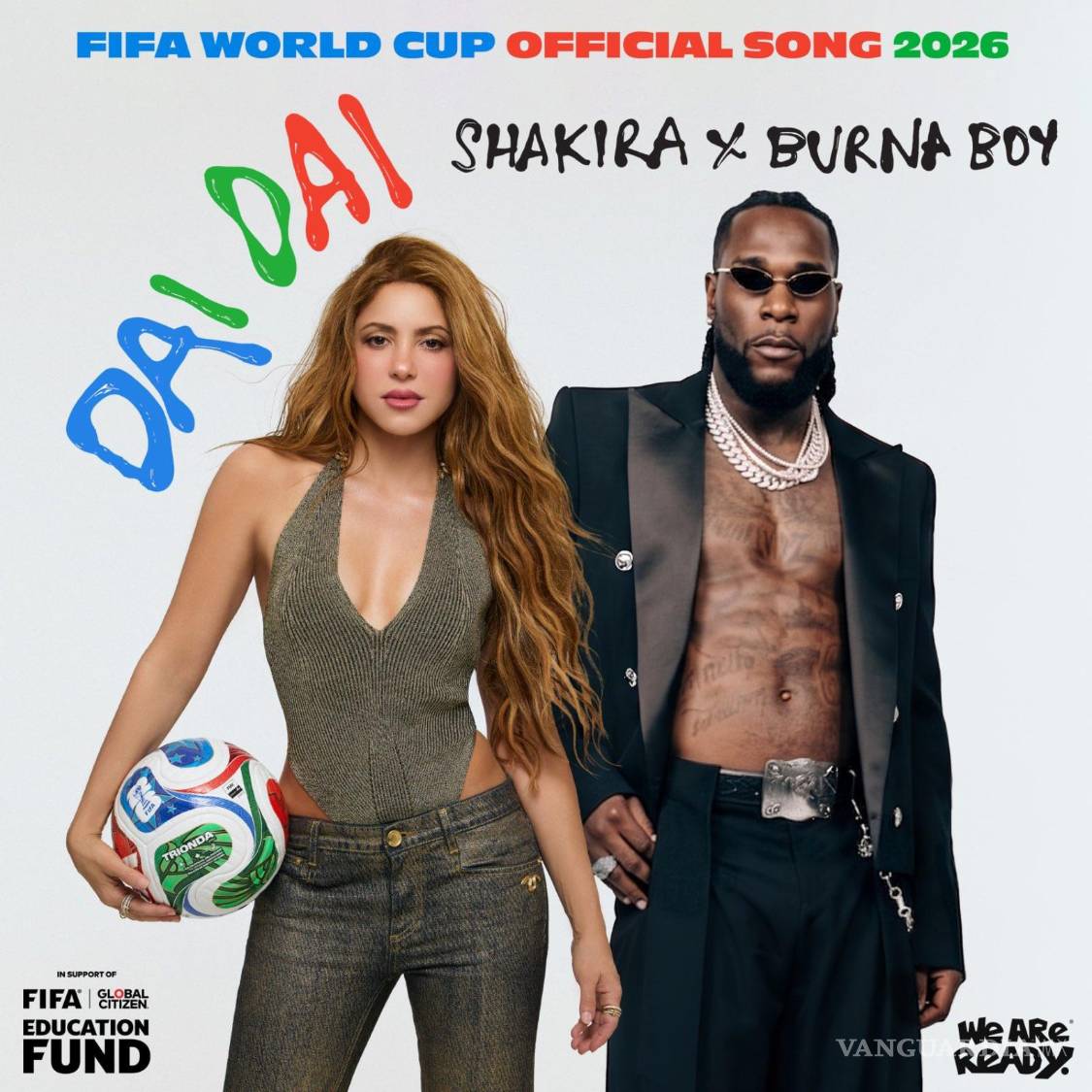 $!Shakira llega una vez más al Mundial para lucir su música.
