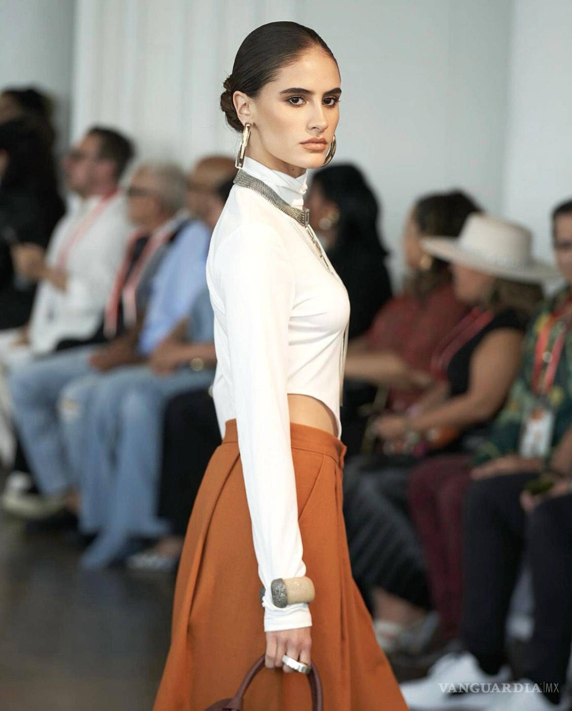 $!Se siente orgullosa de representar a México.