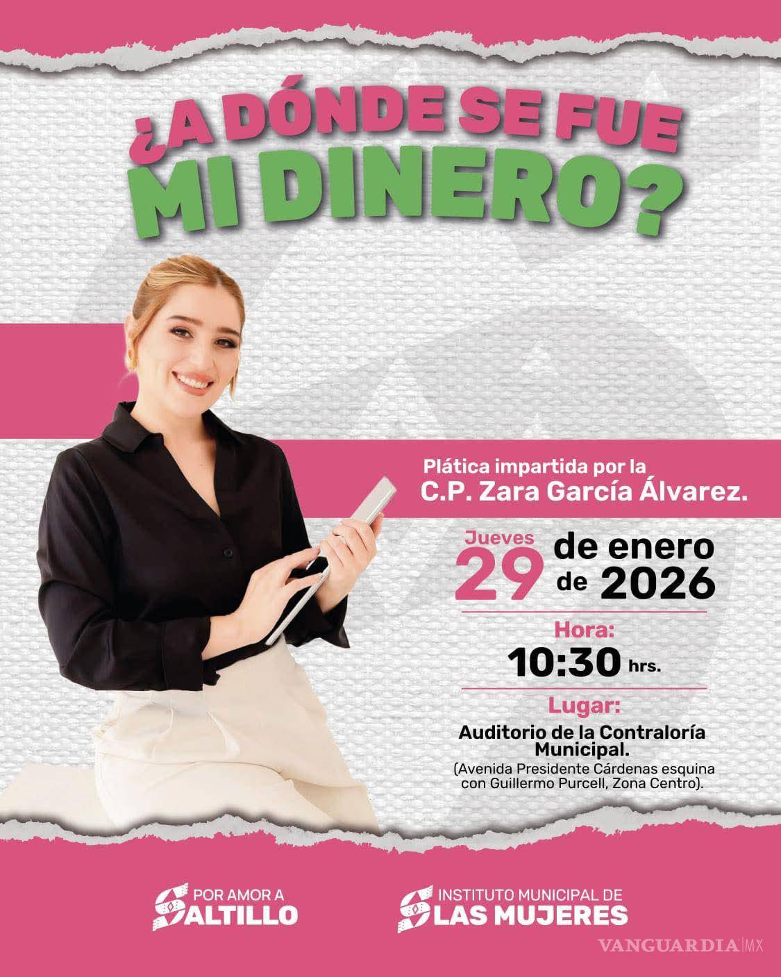 $!La actividad busca que las y los asistentes tomen mejores decisiones económicas.