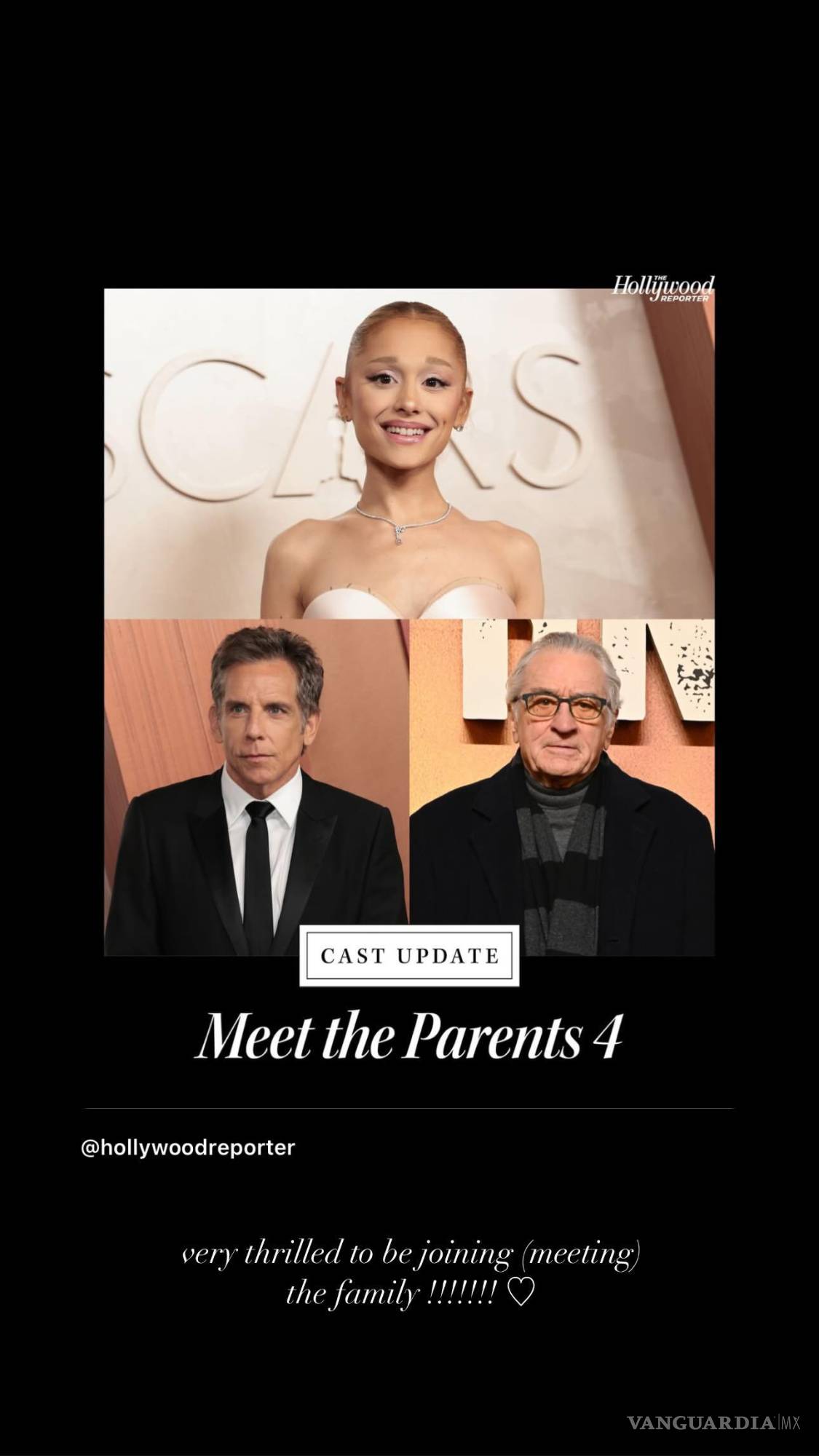 $!¿Se retira de la música? Confirma Ariana Grande que protagonizará ‘Los Fockers: La Familia de mi Novia 4’