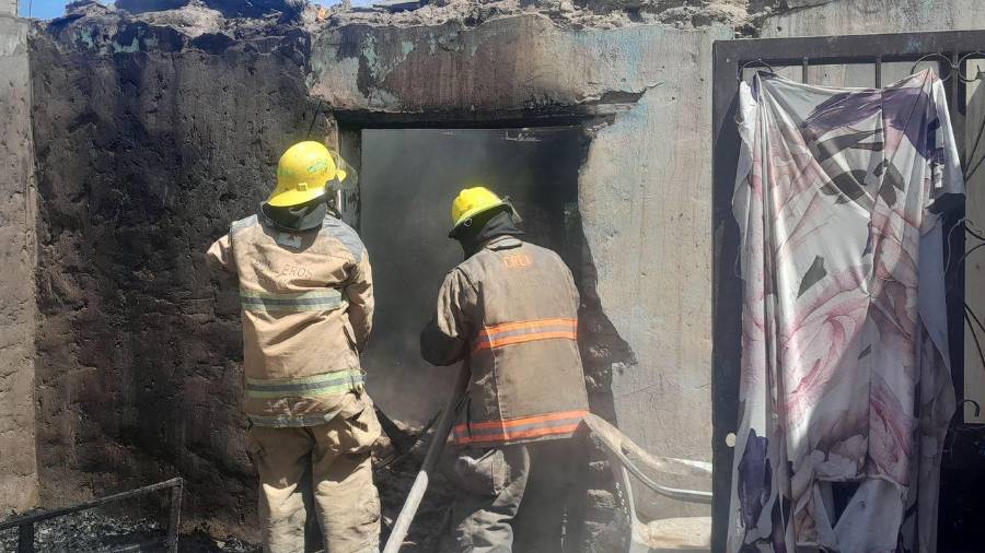 Los apagafuegos no pudieron hacer nada por Alejandro, de solo cuatro años de edad, que murió asfixiado.