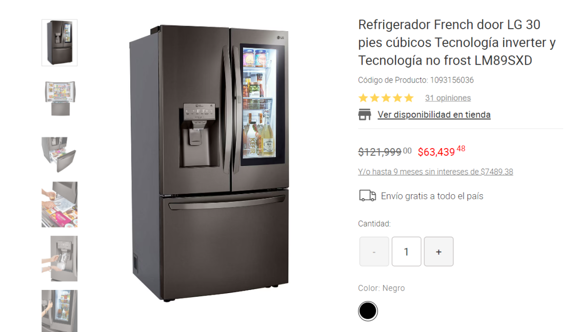 $!Venta nocturna de Liverpool 2024: Estos son los refrigeradores con mejor oferta