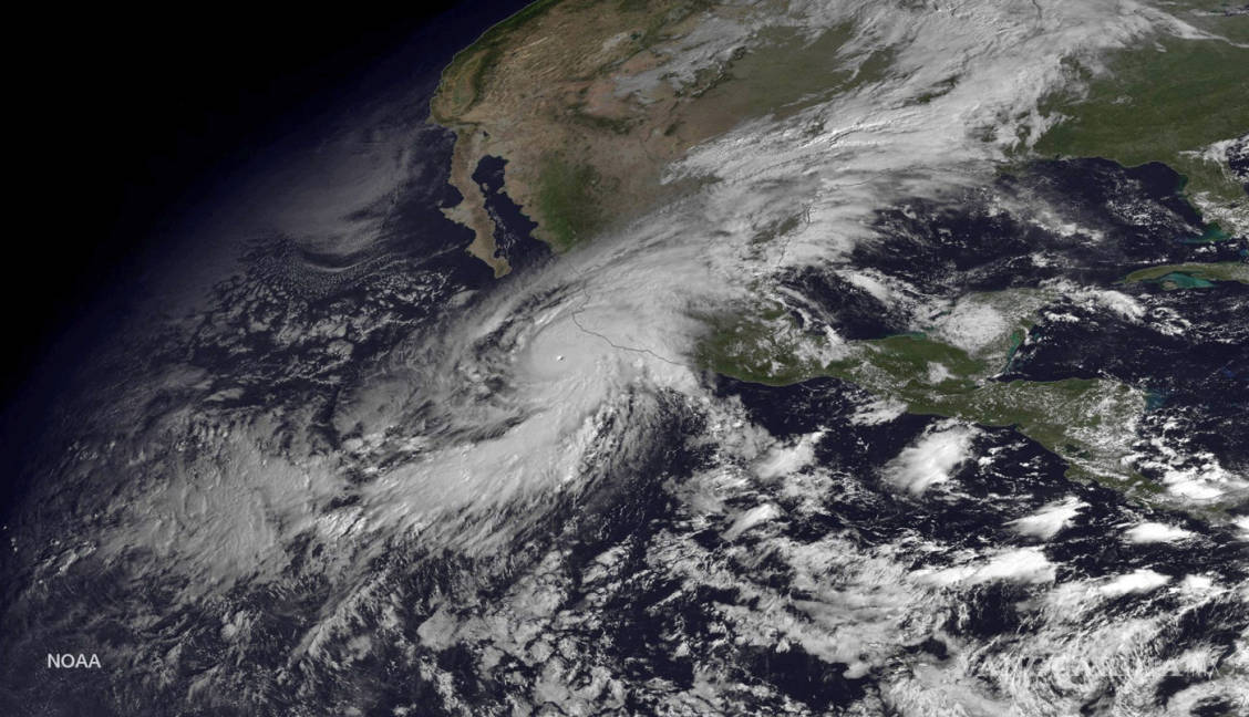 $!'Patricia' es el huracán más poderoso del planeta: Conagua